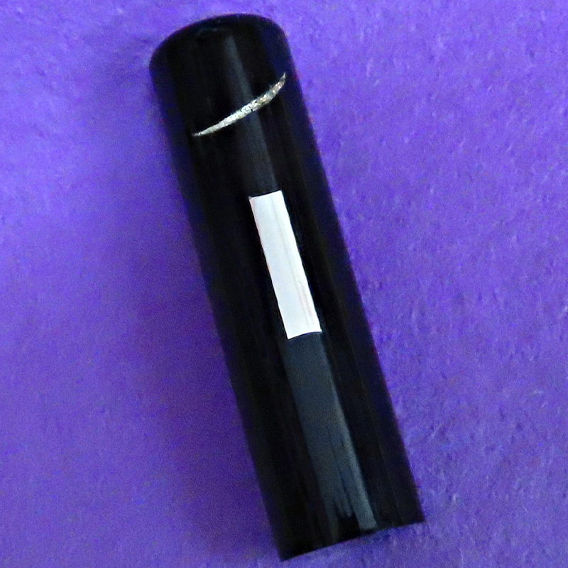 政宗兜伊達黒水牛（金粉入）15mm/16.5mm/18mm